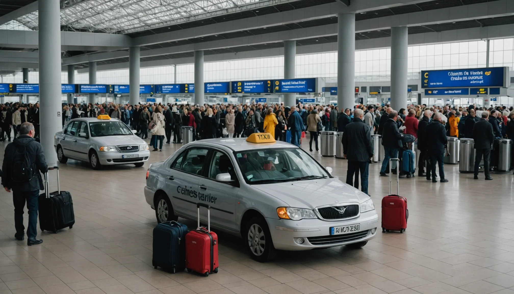 Réserver un taxi à l'aéroport CDG : Comment optimiser votre arrivée à Paris en toute sérénité