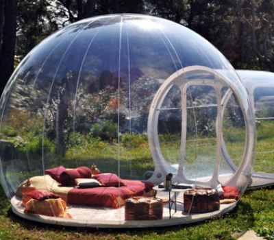 Dormir dans une bulle : pour un séjour hors du commun