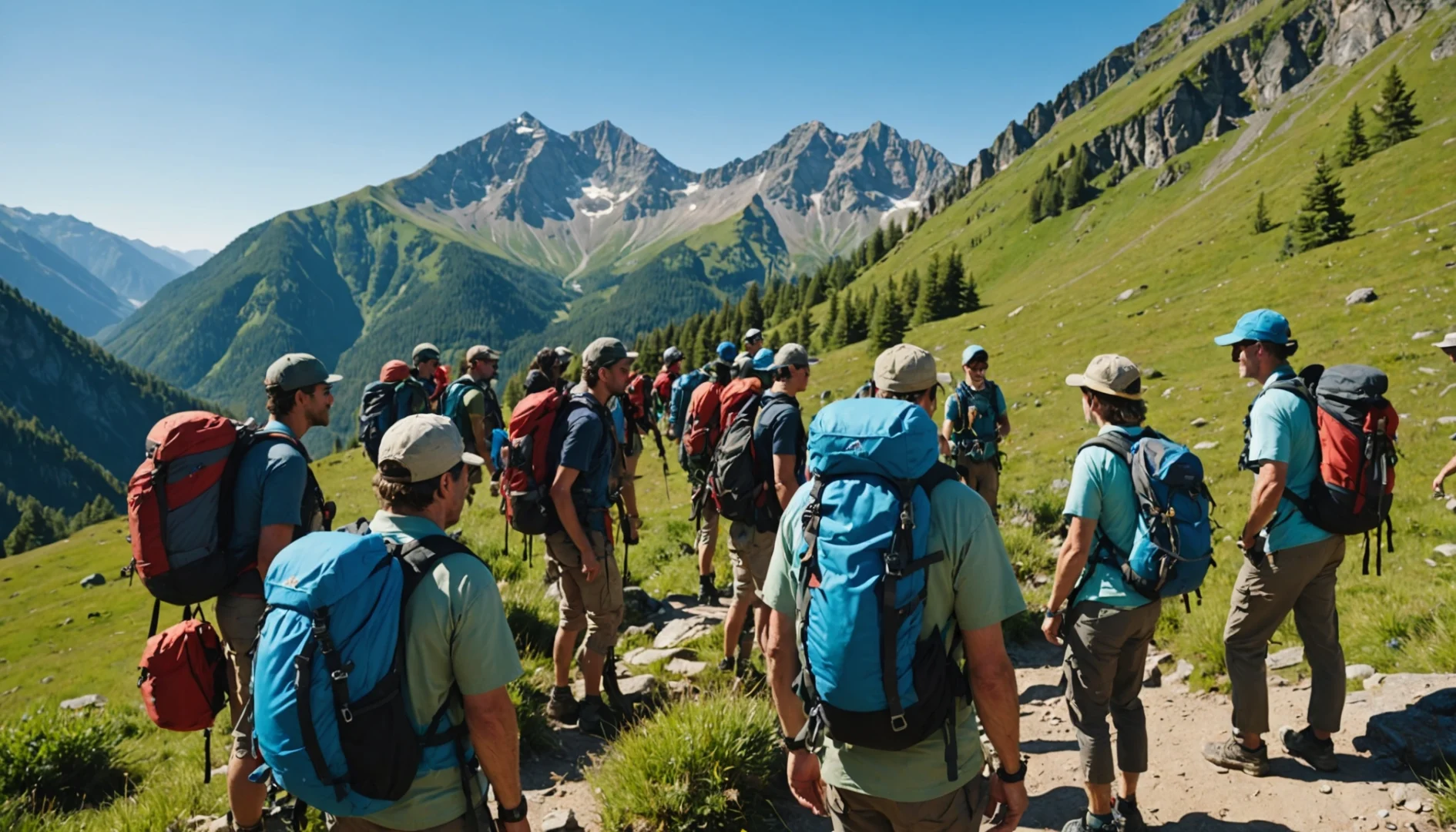 activités plein air en groupe